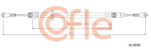Seilzug, Feststellbremse COFLE 10.9830