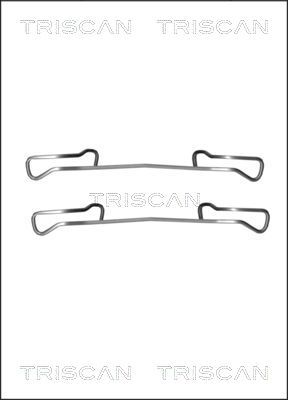 Zubehörsatz Scheibenbremsbelag TRISCAN 8105 241587