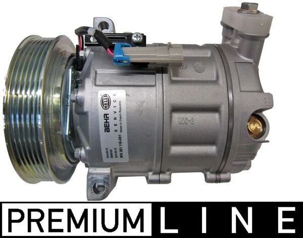 Kompressor, Klimaanlage MAHLE acp 927 000p