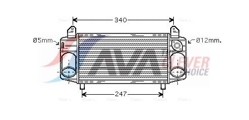 Ladeluftkühler AVA QUALITY COOLING AI4192