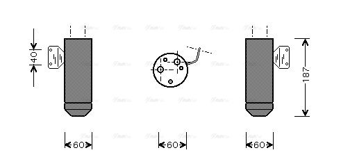 Trockner, Klimaanlage AVA QUALITY COOLING ftd075