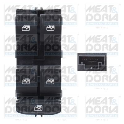 Schalter, Fensterheber MEAT & DORIA 26482