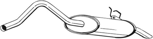 Endschalldämpfer BOSAL 200-111