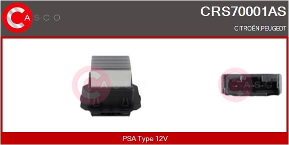 Widerstand Innenraumgebläse Casco CRS70001AS