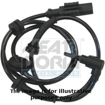 Sensor, Raddrehzahl MEAT & DORIA 90195E