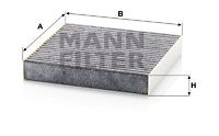 Filter, kupéventilation MANN-FILTER CUK 20 006