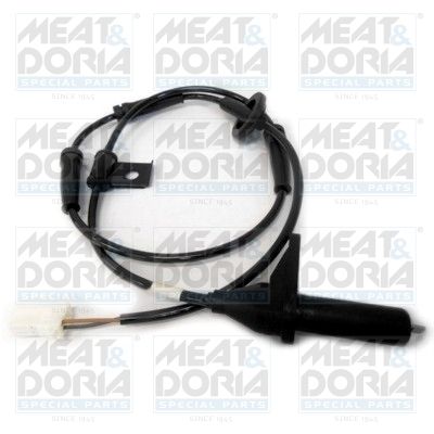 Sensor, Raddrehzahl MEAT & DORIA 90432