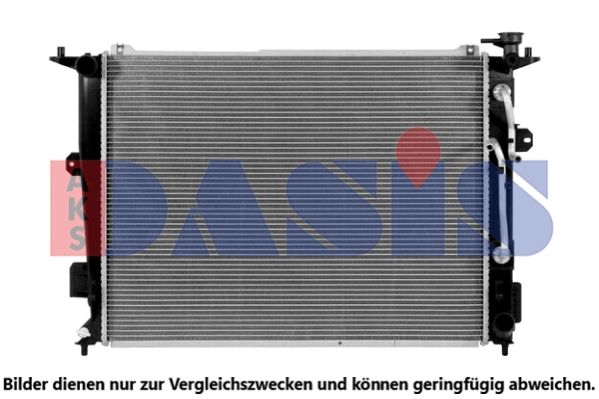 Kühler, Motorkühlung AKS DASIS 560165N