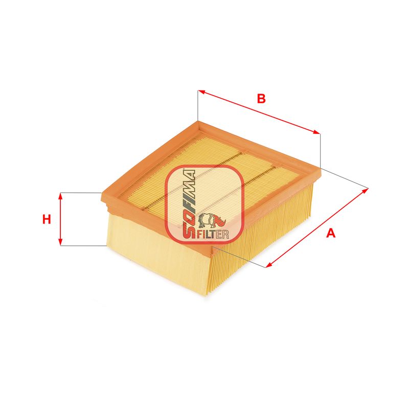 Luftfilter SOFIMA S 3712 A
