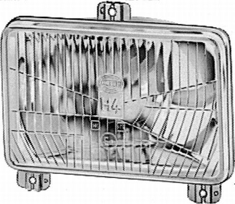 Scheinwerfereinsatz, Hauptscheinwerfer HELLA 1AB006 277-127