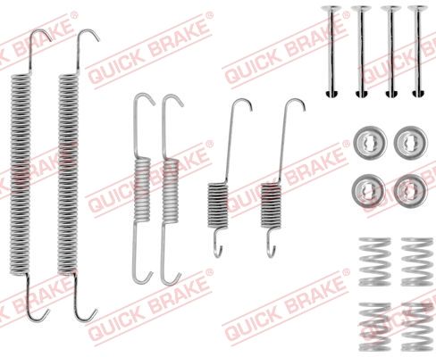 Zubehörsatz, Bremsbacken QUICK BRAKE 105-0757