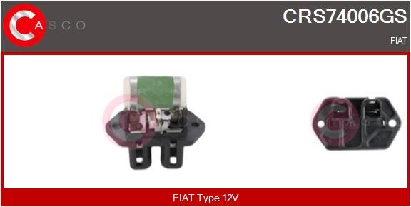 Vorwiderstand Elektromotor-Kühlerlüfter Casco CRS74006GS