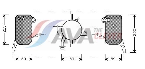 Trockner, Klimaanlage AVA QUALITY COOLING FDD119
