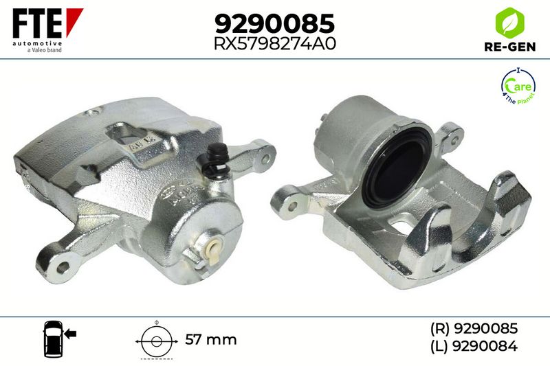 Bremssattel FTE 9290085