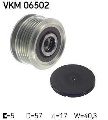 Generatorfreilauf SKF vkm 06502