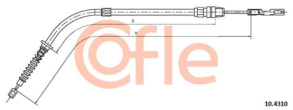Seilzug, Feststellbremse COFLE 10.4310