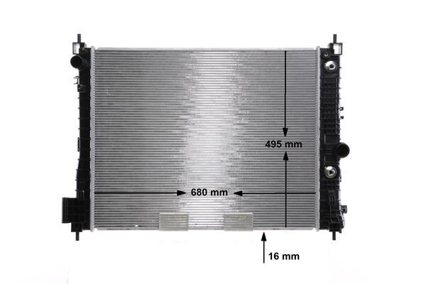 Kühler, Motorkühlung MAHLE CR2263000S