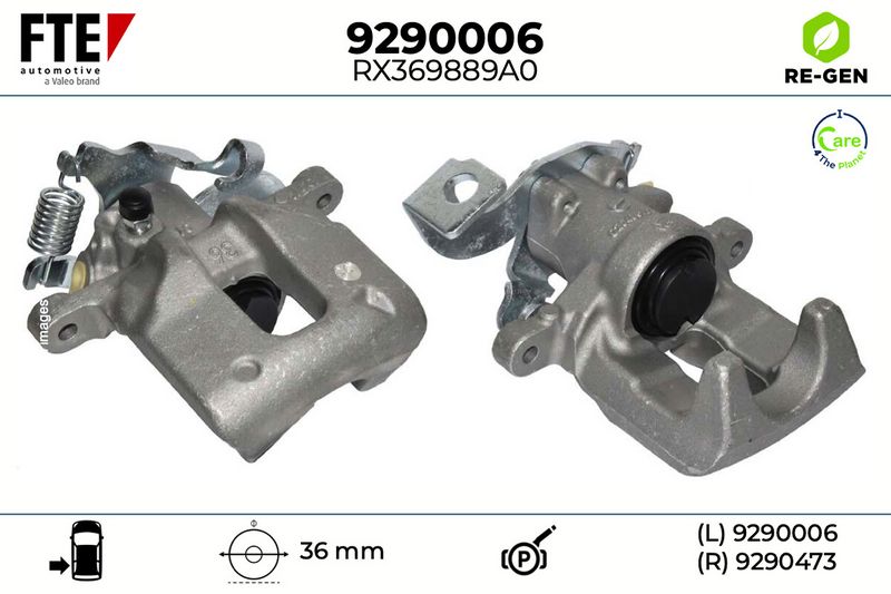 Bremssattel FTE 9290006