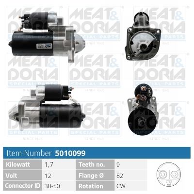 Starter MEAT & DORIA 5010099