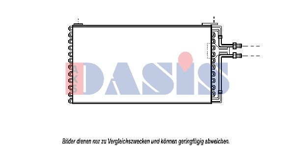 Kondensator, Klimaanlage AKS DASIS 332030N