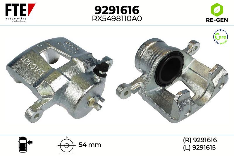 Bremssattel FTE 9291616