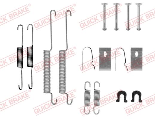 Zubehörsatz, Bremsbacken QUICK BRAKE 105-0668