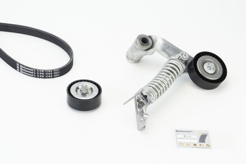 Keilrippenriemensatz CONTINENTAL CTAM 5 PK 1745 K1
