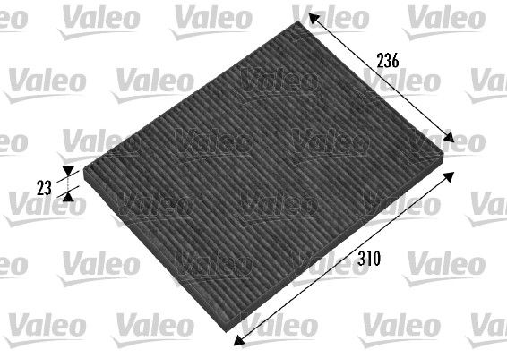 Pollenfilter / Innenraumfilter VALEO 698865