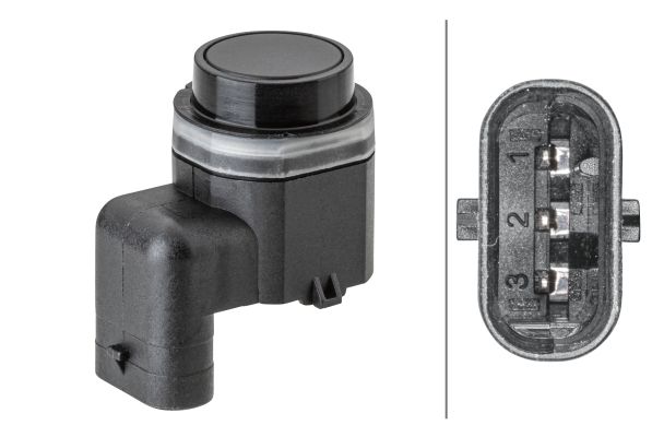 Parksensor / Rückfahrwarner (PDC) HELLA 6PX 358 141-811