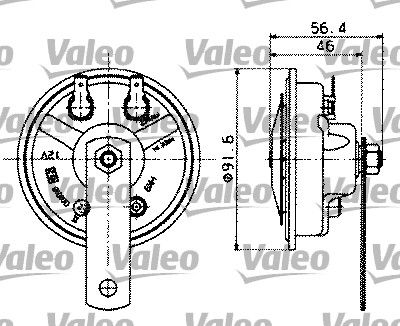 Horn VALEO 479165