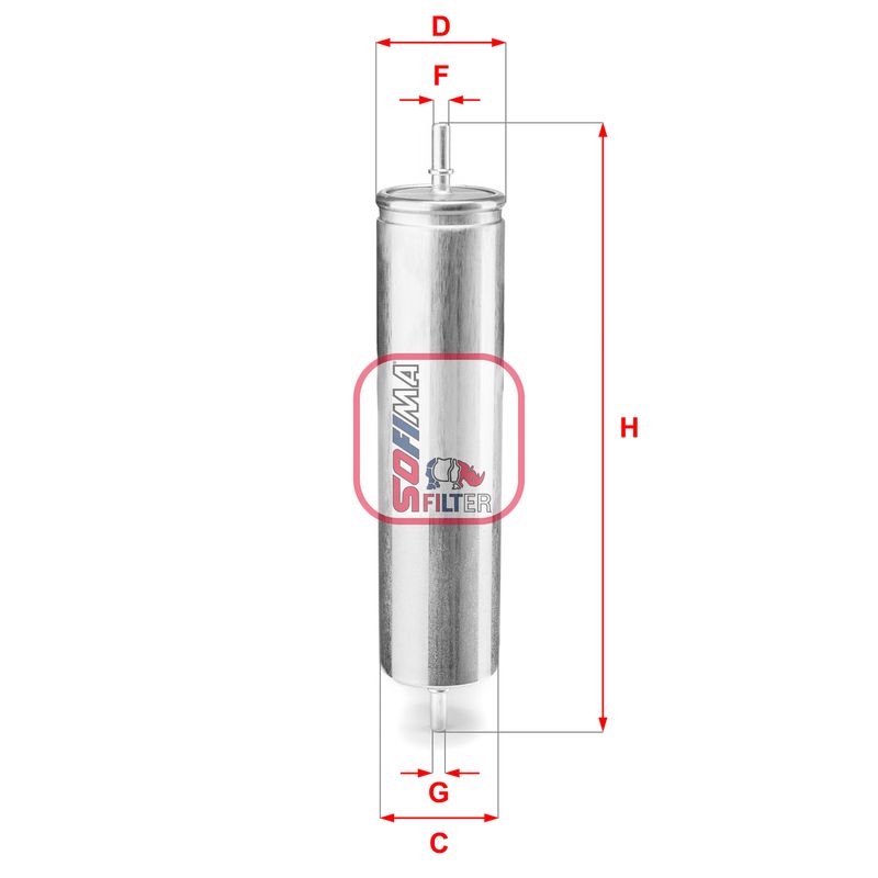 Kraftstofffilter SOFIMA S 1925 B