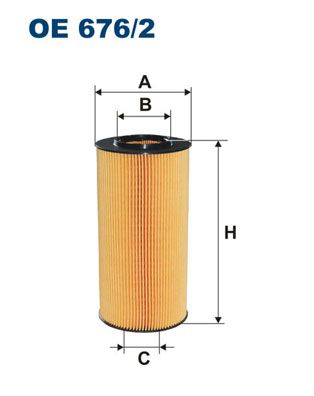 Ölfilter FILTRON oe 676/2