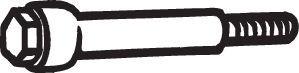 Schraube, Abgasanlage BOSAL 258-794