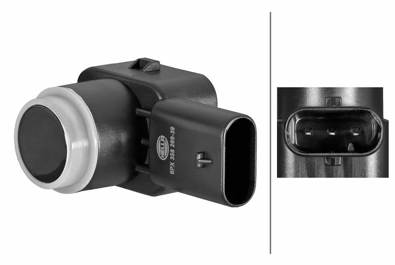 Sensor, Einparkhilfe HELLA 6PX 358 269-391