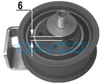 Spannrolle, Zahnriemen DAYCO ATB2143