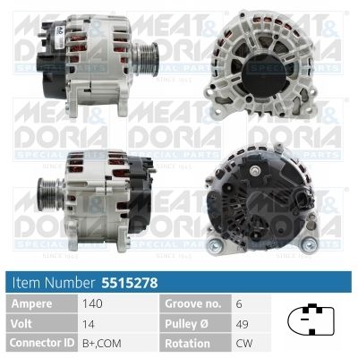 Generator MEAT & DORIA 5515278