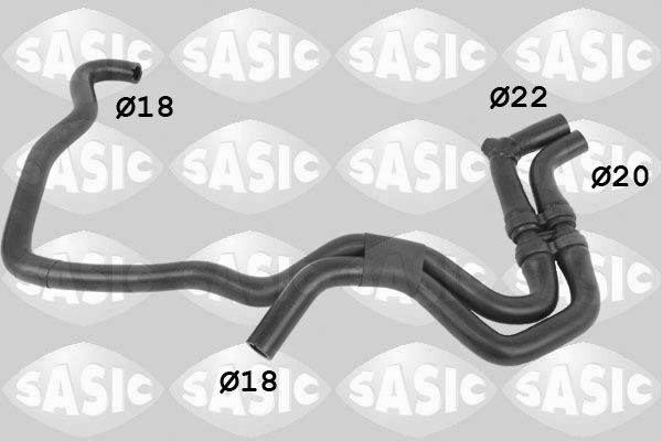 Kühlerschlauch SASIC 3404197