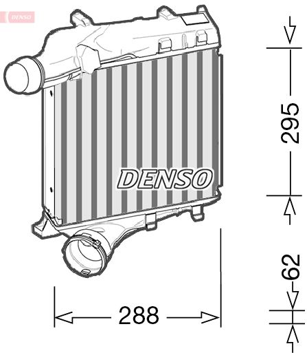 Ladeluftkühler DENSO DIT28021