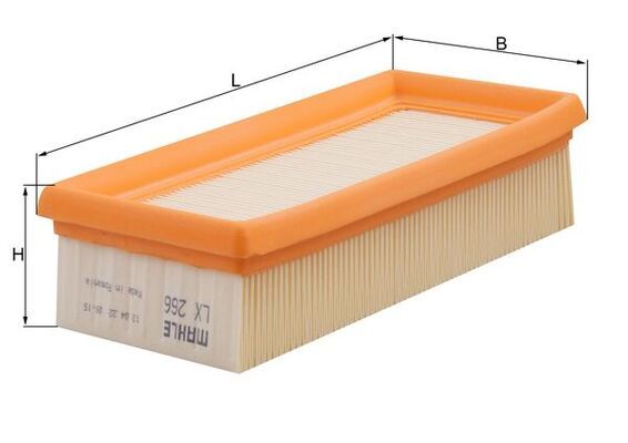 Luftfilter KNECHT LX 266