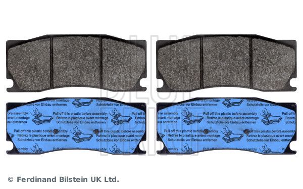 Bremsbelagsatz, Scheibenbremse BLUE PRINT ADJ134243