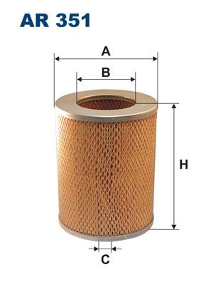 Luftfilter FILTRON ar 351