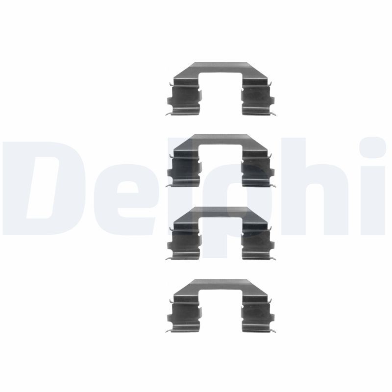 Zubehörsatz, Scheibenbremsbelag DELPHI LX0255