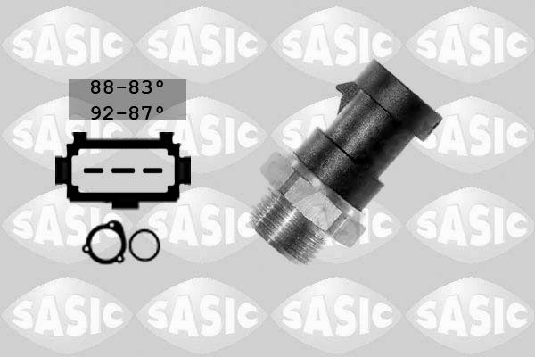 Temperaturschalter, Kühlerlüfter SASIC 3800001
