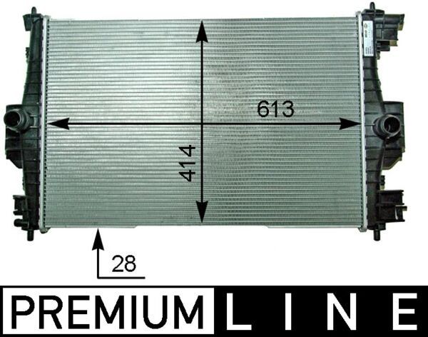 Kühler, Motorkühlung MAHLE CR2121000P