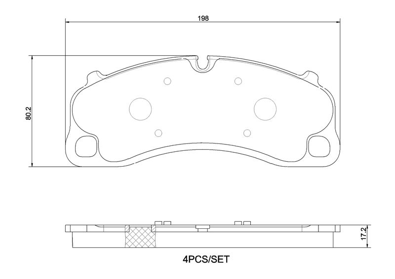 Bremsbelagsatz Bremsbeläge BREMBO P 65 048