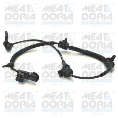 Sensor, Raddrehzahl MEAT & DORIA 90388