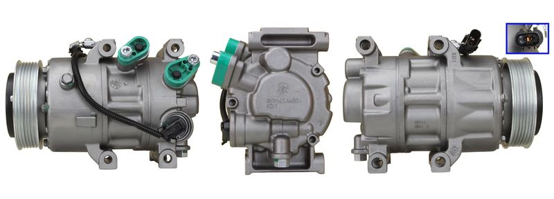 Kompressor, Klimaanlage ELSTOCK 51-1511