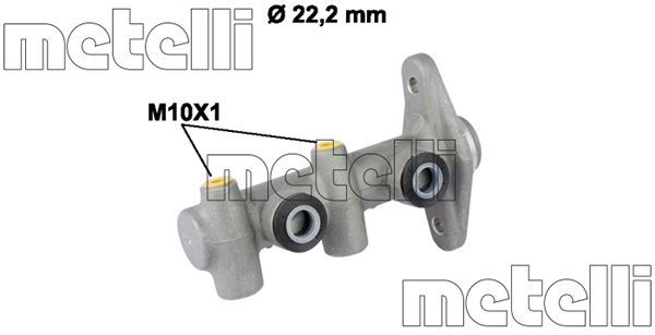 Hauptbremszylinder METELLI 05-0816