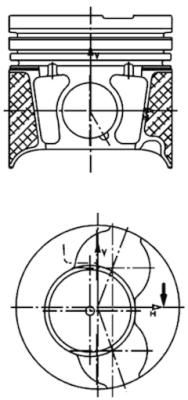 Kolben KOLBENSCHMIDT 40469600