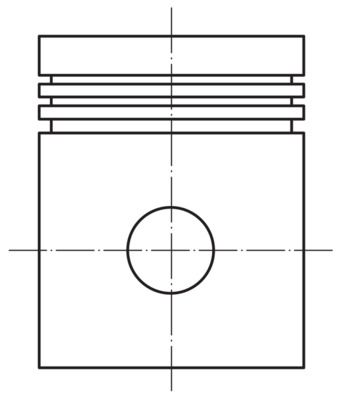 Kolben MAHLE 0137401